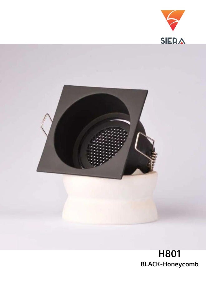 ٍSiera Light Square spot light frame H801F Honeycomb aluminum