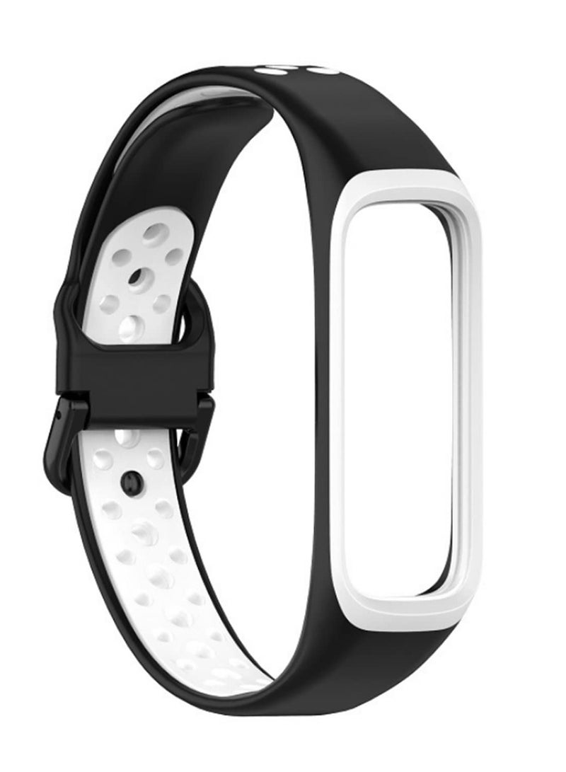 1PCS For Samsung Galaxy fit 2 Strap Smart Bracelet Sport Silicone Band Breathable Watchband Galaxy fit2 SM-R220 Replacement Wristband - Image 1