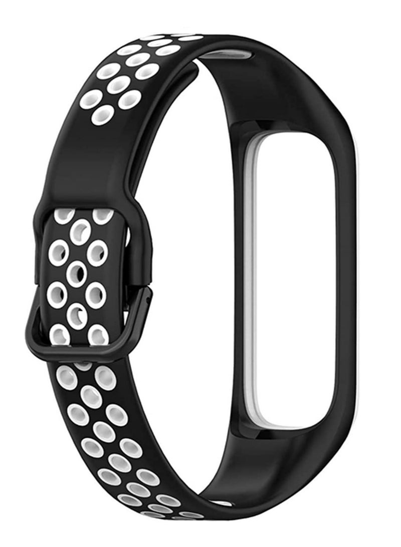 1PCS For Samsung Galaxy fit 2 Strap Smart Bracelet Sport Silicone Band Breathable Watchband Galaxy fit2 SM-R220 Replacement Wristband - Image 2