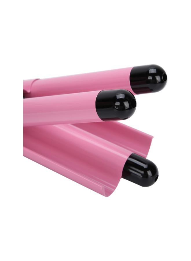 silvercnc 3 Barrel Hair Curling Iron Ceramic, Three Stick Curler Water Ripple Perm Tool Triple Pipe Hair Curler Egg Roll Head Hair Styling Tools Curling Iron (110V~240V)(US-28mm)  - Image 3