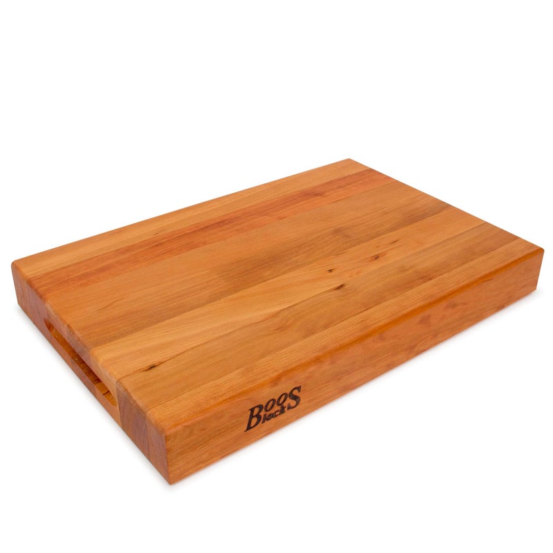John BOOS John Boos Block RABoard Large Reversible Wood Cutting Board 18x12x225 Cherry 