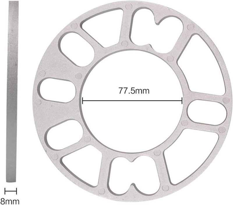 Wivplex Aluminum Alloy Wheel Spacer Set - Image 2
