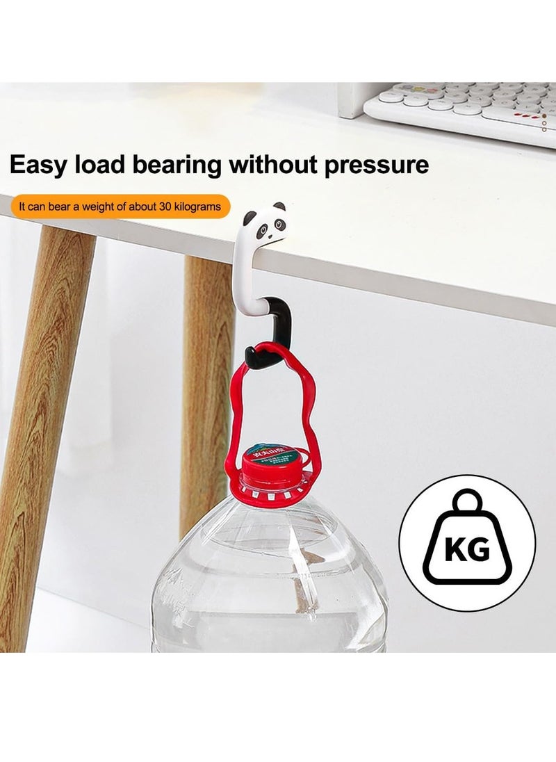 spa luxetique 4 Pieces Table Bag Hook, Table Bag Holder Portable Office Bag Hanger Foldable Handbag Hook for Women  - Image 3