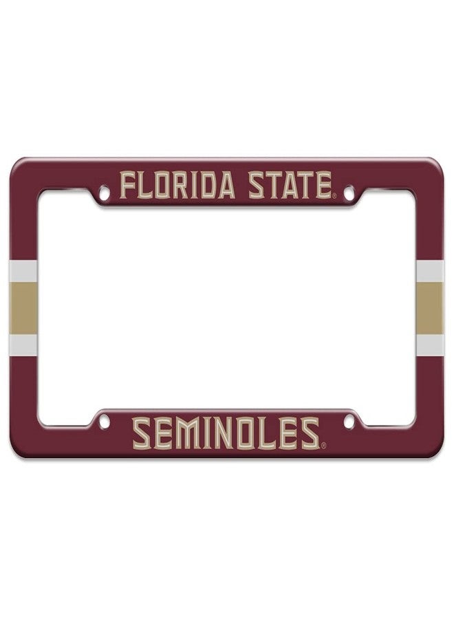 GRAPHICS & MORE Florida State University Stripes License Plate Tag Frame - Image 1
