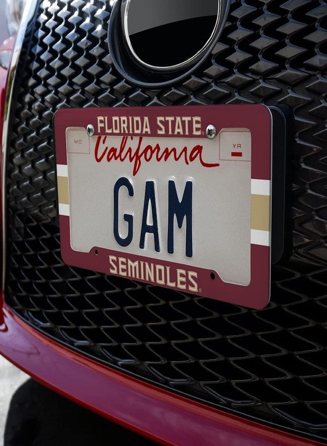 GRAPHICS & MORE Florida State University Stripes License Plate Tag Frame - Image 3