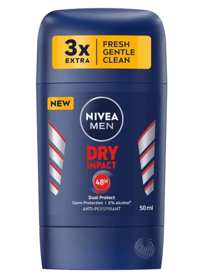 Nivea Dry Impact Men Deodorant Stick 50ml