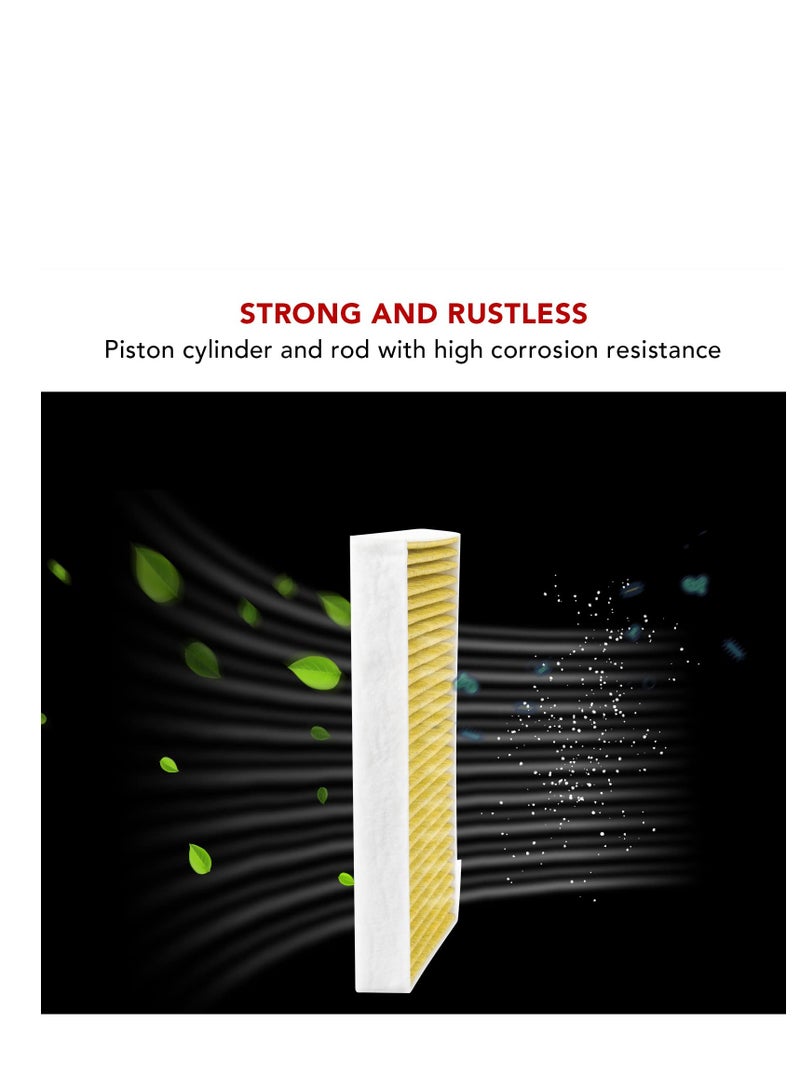 Excefore Air Filter for Tesla Model 3 Filter Accessories, Replacement Cabin Air Filter for Model 3/Y 2017-2023, with Activated Carbon Replacement Cabin Air Intake Filter (2 Pcs) - Image 4