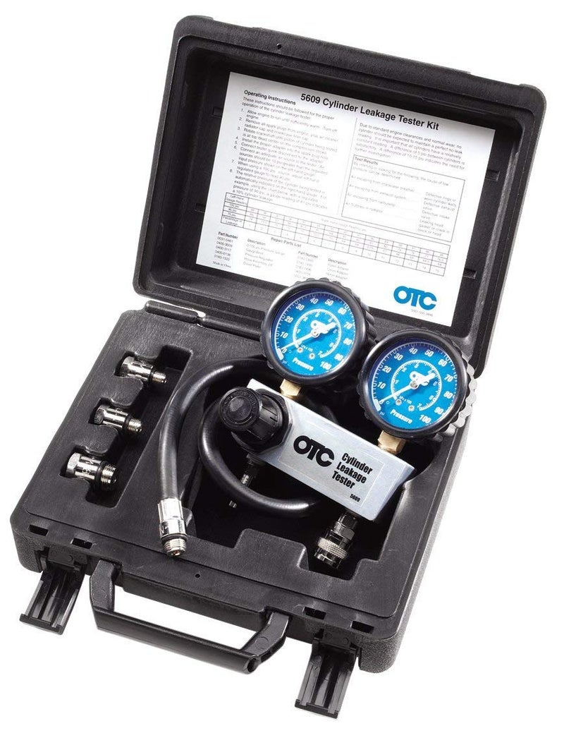 OTC 5609 Cylinder Leakage Tester Kit , Black - Image 1