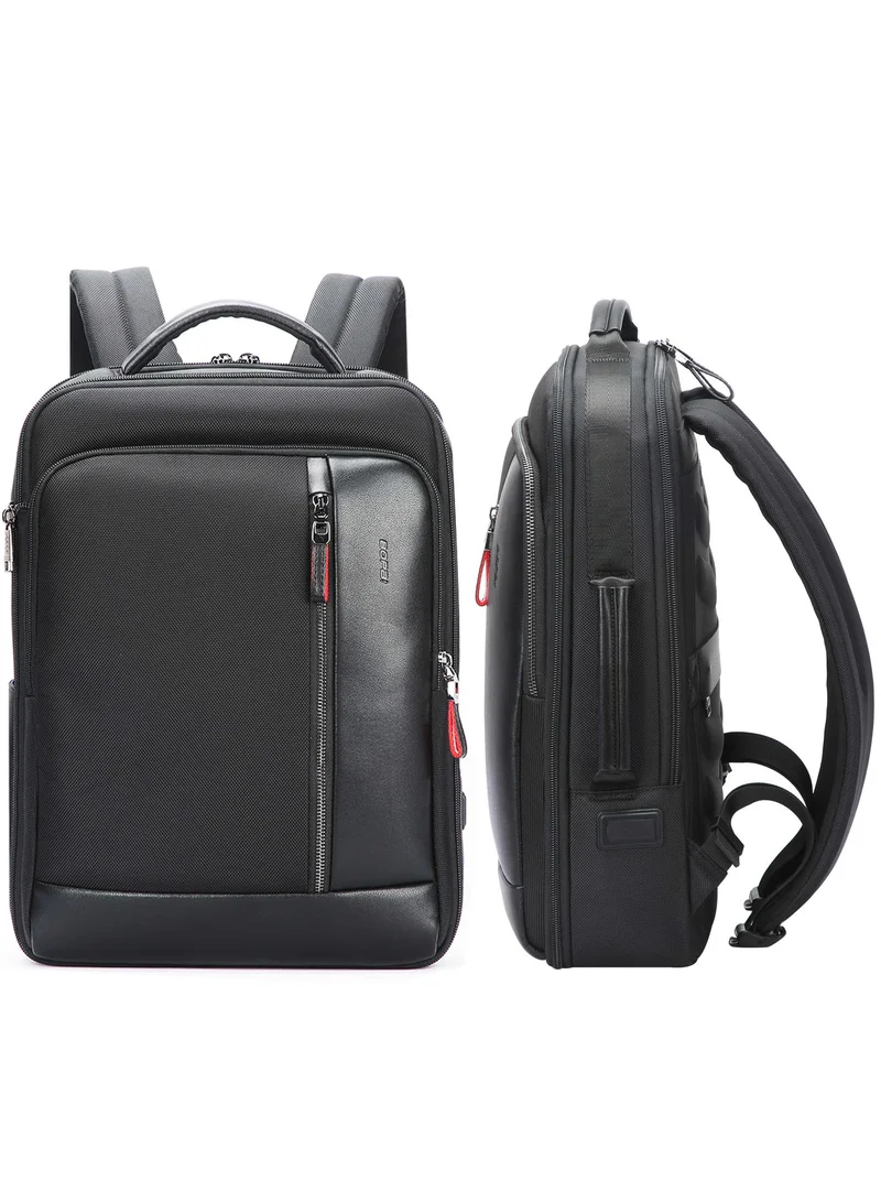 Bopai  Premium Expandable Laptop Backpack Water Resistant Multifunctional Daypack with Built in USB Port for Casual/ Office/ School/ College, BB641, Black  | Best Price UAE