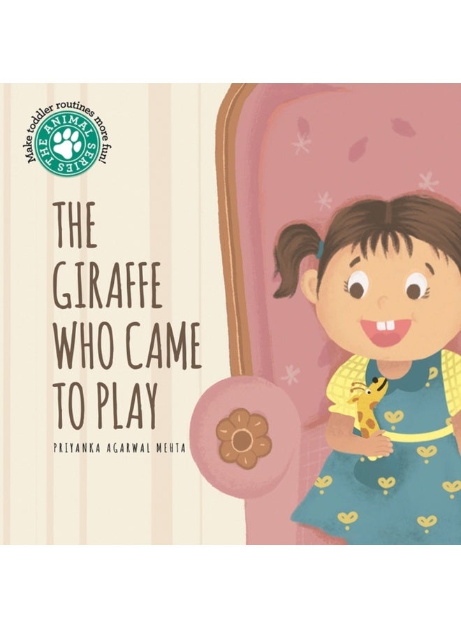 The Giraffe Who Came to Play | Short Story Toddler Book for Daily Routine | Baby Board Book on New Experiences & Separation Anxiety | Birthday Gift for Kids, Infants, and Newborns (Ages 0-4) 