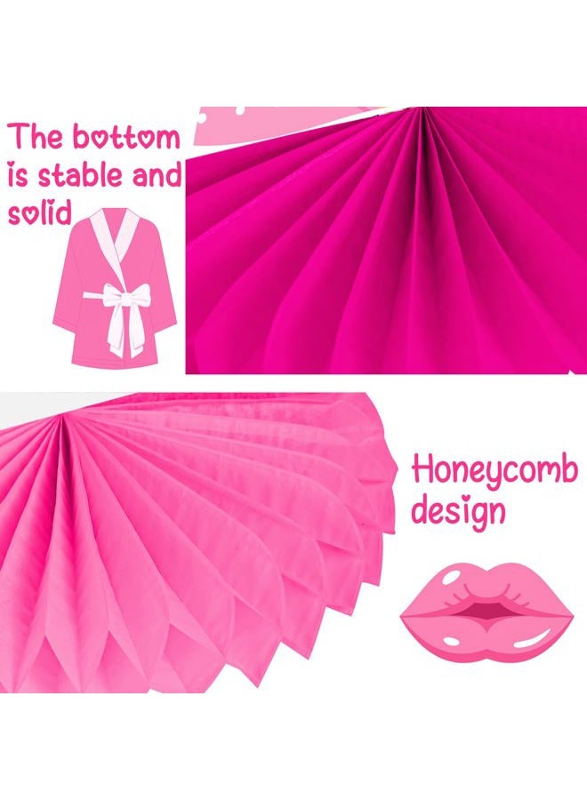 umoni Spa Day Honeycomb Centerpieces Spa Party Decorations Makeup Party Table Centerpieces Spa Birthday Party Supplies for Girls Slumber Sleepover Party Decor - Image 4