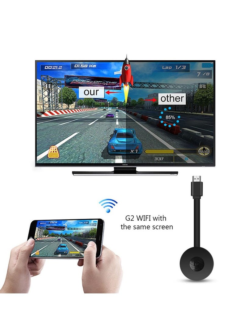 Generic - Wireless Chrome cast Streaming Device with Adapter for The APP HDMI Cable Stream Shows Music Photos and Sports from Your Phone to Your TV with Mirroring Dongle Receiver Microfiber - Image 1