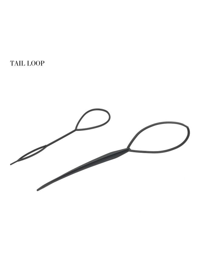 NIBEMINENT Hair Tail Tool Set Black 26x10x4cm - Image 5