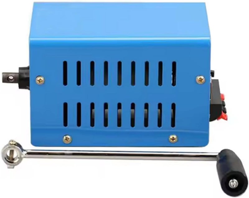 3v-15v portable mobile emergency power generator, 20w miniature charging Low Noise High Power Hand Crank Charger for Field Operations, Survival Training, Emergency Communication - Image 1