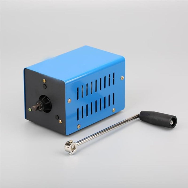 3v-15v portable mobile emergency power generator, 20w miniature charging Low Noise High Power Hand Crank Charger for Field Operations, Survival Training, Emergency Communication - Image 4