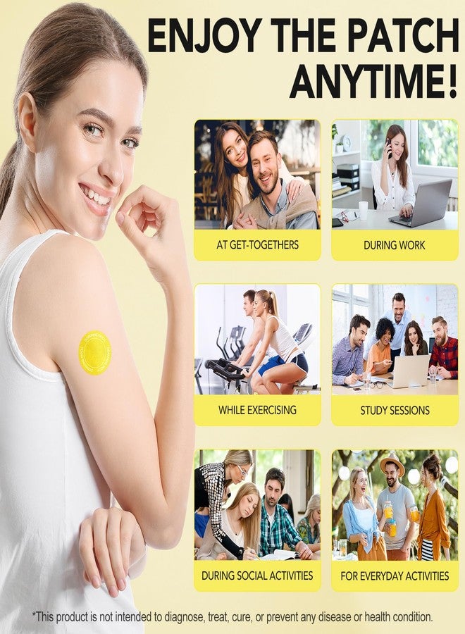 SDJUFEI Dopamine Patch, Mood Boost & Positivity Support, Natural Mood Support Patch, 30-Day Supply for Emotional Well-Being, Plant-Based and Vegan Formula for Daily Use - Image 4