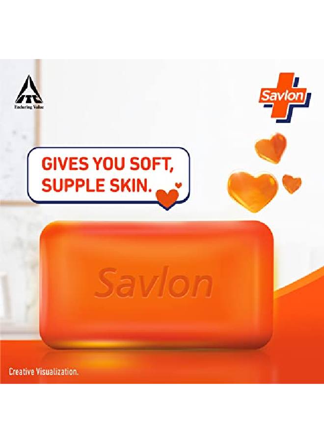 Savlon Moisturizing Glycerin soap bar with germ protection Pack of 5125g each - Image 5