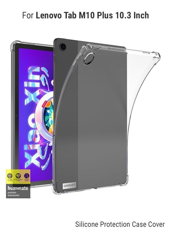 huanmate ShockProof Protection Case Cover For Lenovo Tab M10 Plus Clear - Image 1