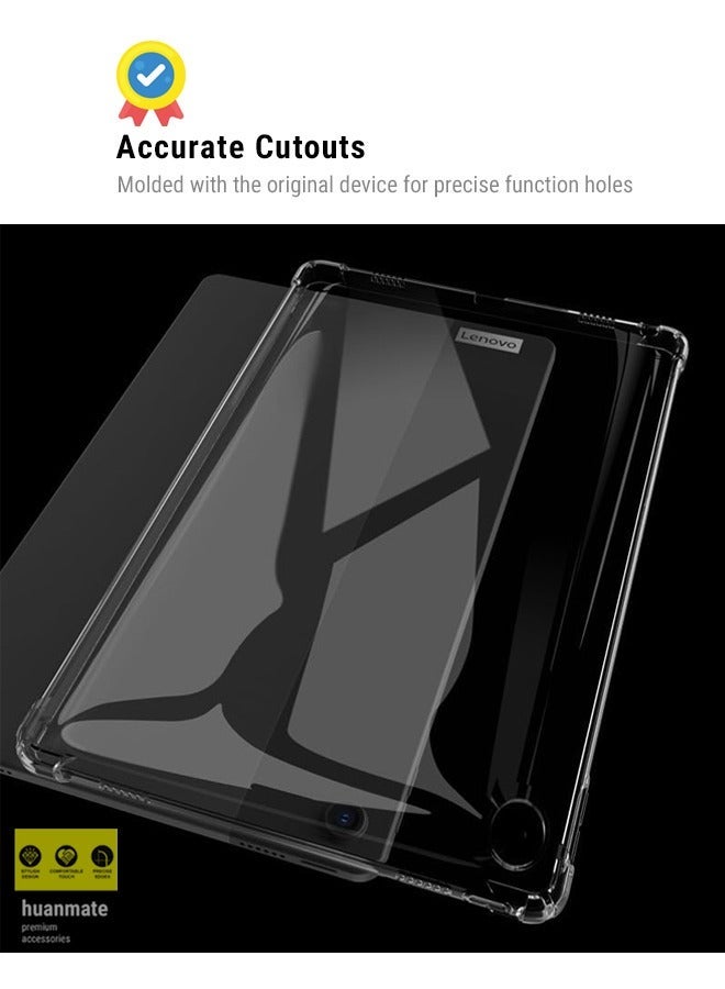 huanmate ShockProof Protection Case Cover For Lenovo Tab M10 Plus Clear - Image 5