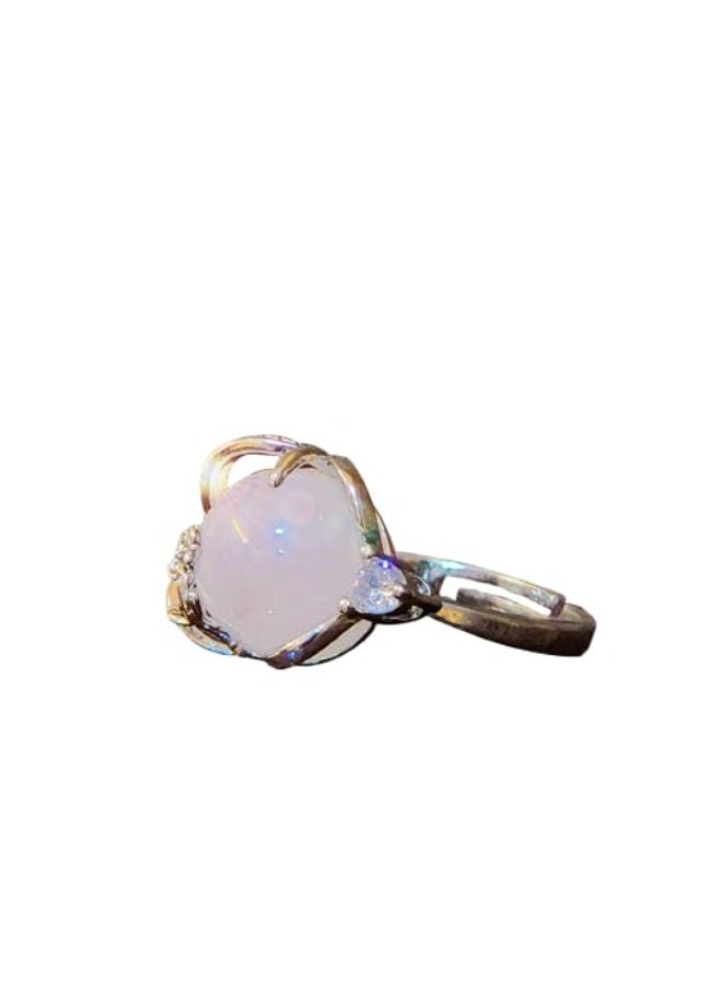 Studd Muffyn Unisex-Adult | Rose Quartz Ring,One Size - Image 1
