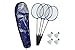 Poolmaster 72862 Backyard Swimming Pool Water or Lawn Badminton Set Includes 4 Rackets and 4 Birdies Blue - Image 3