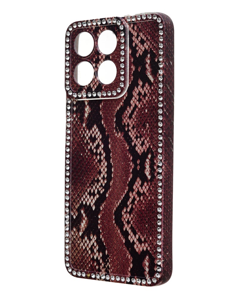 جراب هاتف بلاستيكي مرصع بأحجار الراين لهاتف هونر X7c - متعدد الألوان STM-002-HonX7c - Image 3