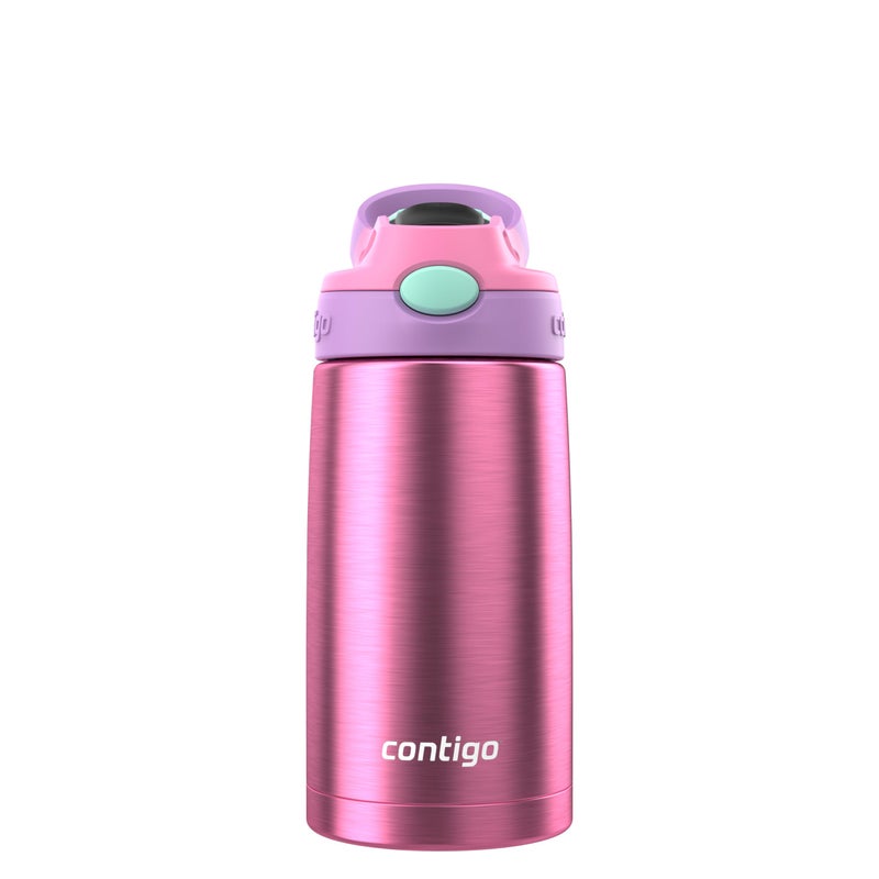 Contigo Kids Stainless Steel Water Bottle with Redesigned AUTOSPOUT Straw  13 oz - Image 1