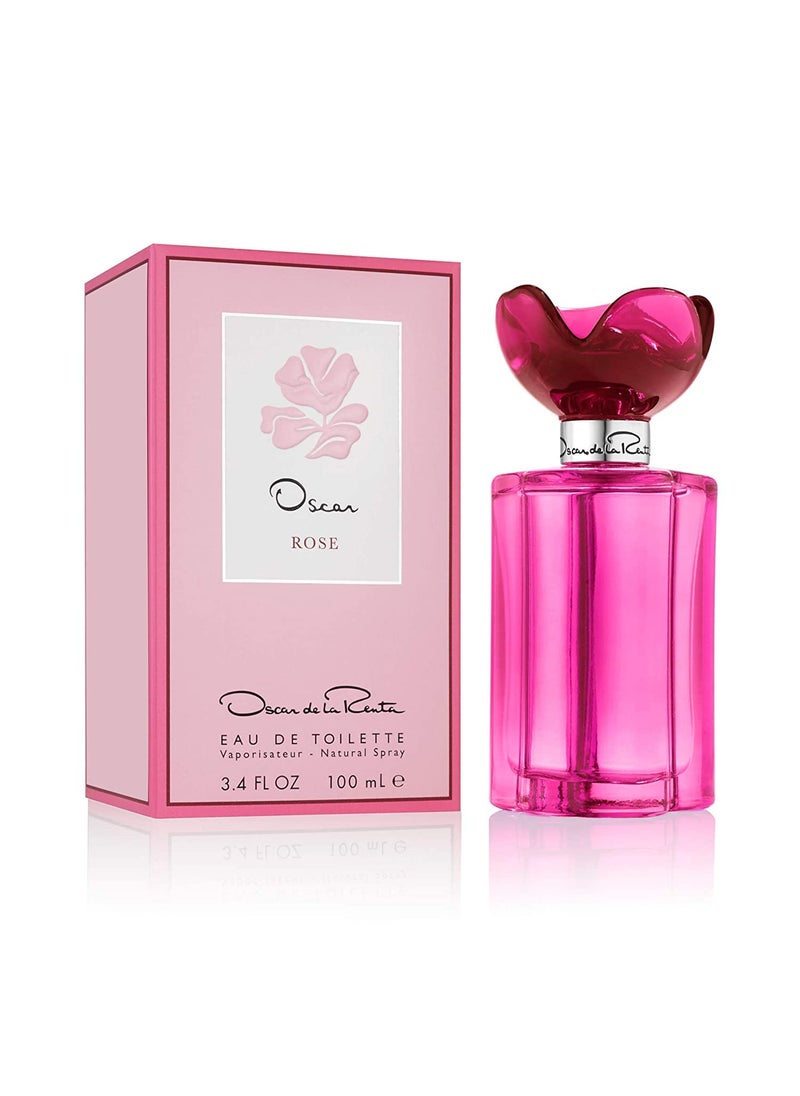 Oscar de la Renta - Oscar de la Renta Oscar Collection Rose Eau de Toilette Perfume Spray for Women, 3.4 Fl. Oz. - Image 1