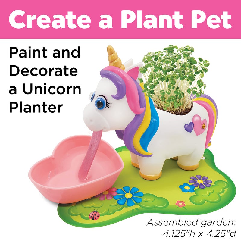 Creativity for Kids Unicorn Self-Watering Plant Pet, Unicorn Crafts for Girls and Boys, Kids DIY Craft Kit (Ages 6+) - Image 2