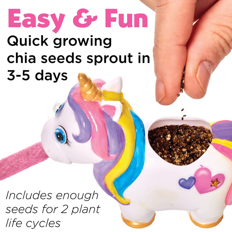 Creativity for Kids Unicorn Self-Watering Plant Pet, Unicorn Crafts for Girls and Boys, Kids DIY Craft Kit (Ages 6+) - Image 4