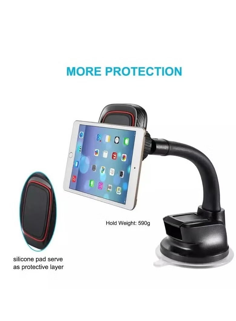 ELTRAZONE 2024 Universal Magnetic Car Mount – Strong Magnet Phone Holder for Dashboard, Compact & Stylish Stand for Hands-Free Driving, 360° Rotation, Secure Grip for All Smartphones black - Image 4