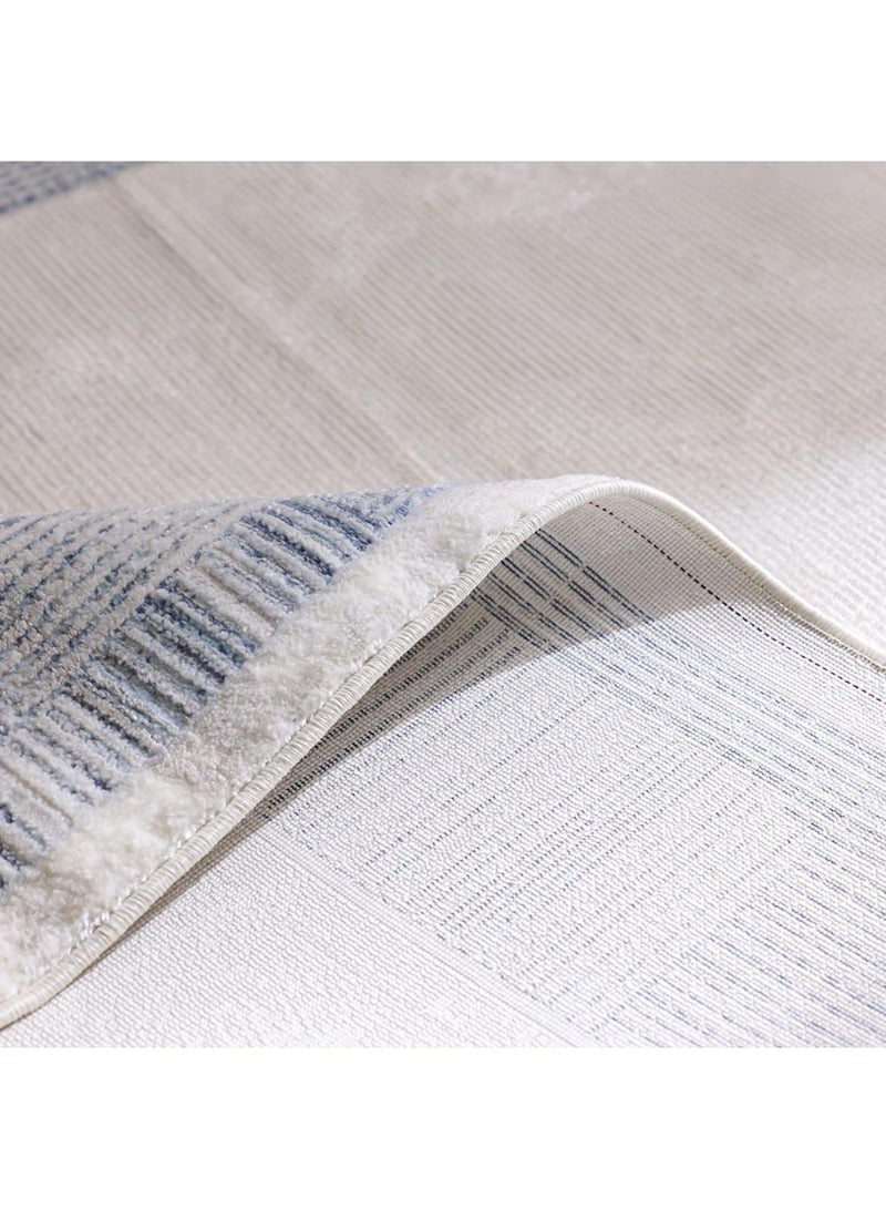 DANUBE HOME Nowa Shine Rug  Polypropylene + Polyester Area Rug Floor Covering L180xW120cm-Cream 231300472186 - Image 2