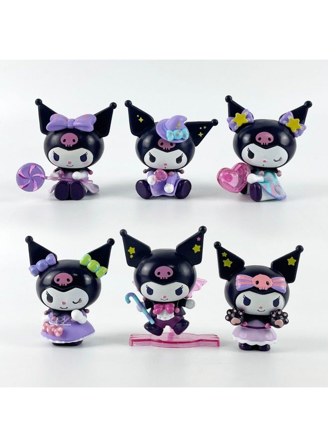 general Sanrio Kuromi desktop decoration model Toy Birthday Party collection decoration gift for family and friends - Image 1