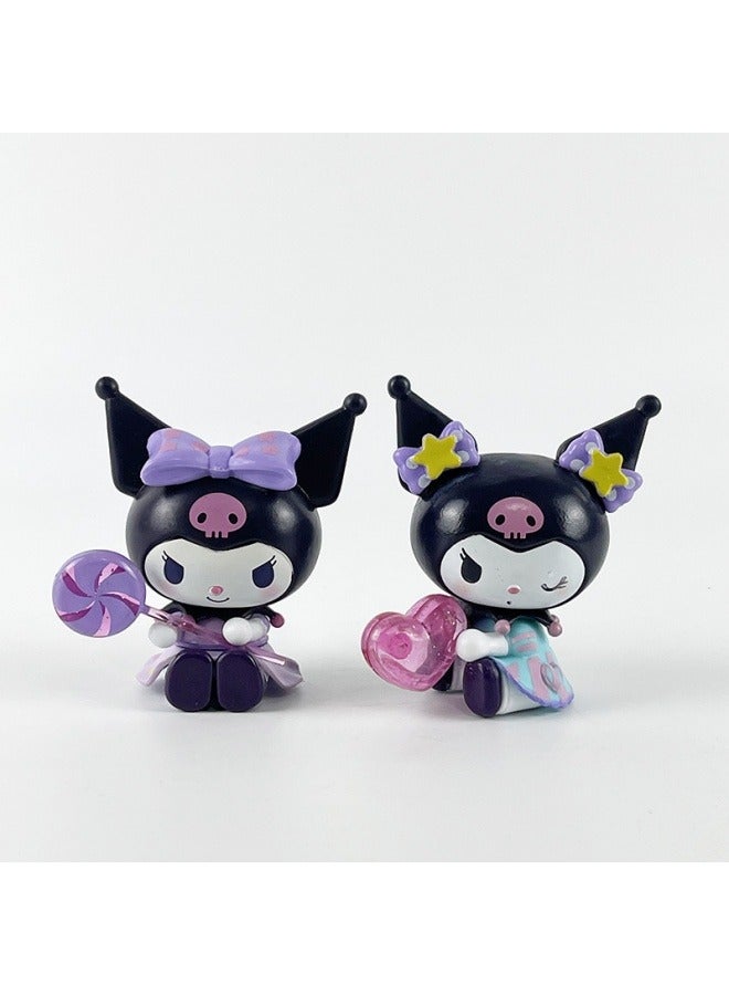 general Sanrio Kuromi desktop decoration model Toy Birthday Party collection decoration gift for family and friends - Image 3