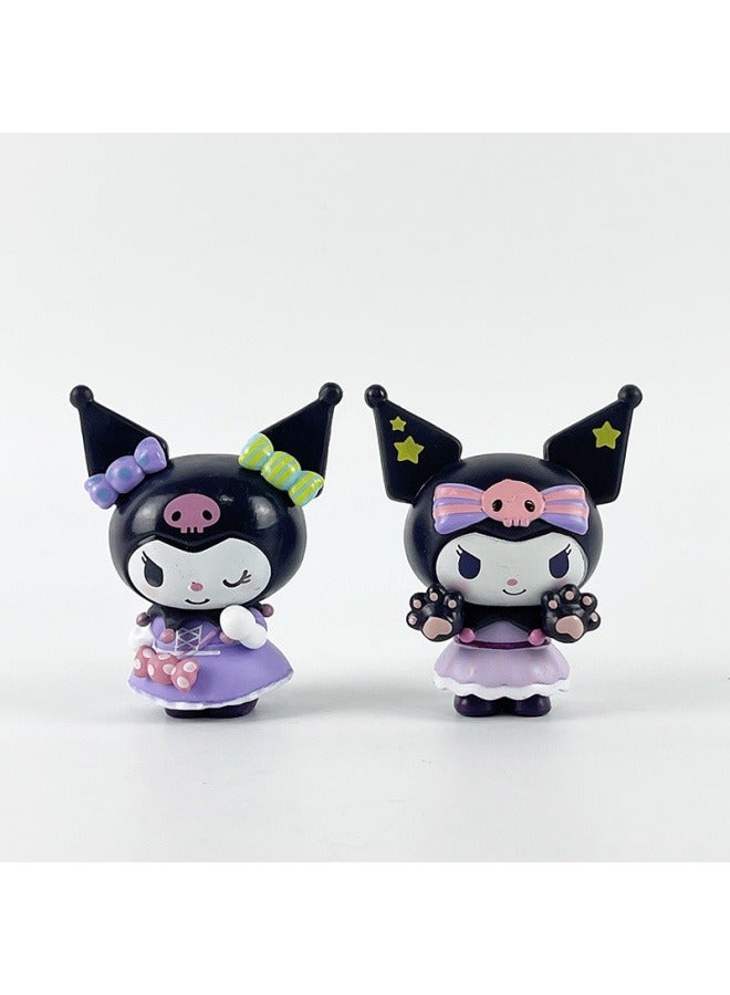 general Sanrio Kuromi desktop decoration model Toy Birthday Party collection decoration gift for family and friends - Image 4