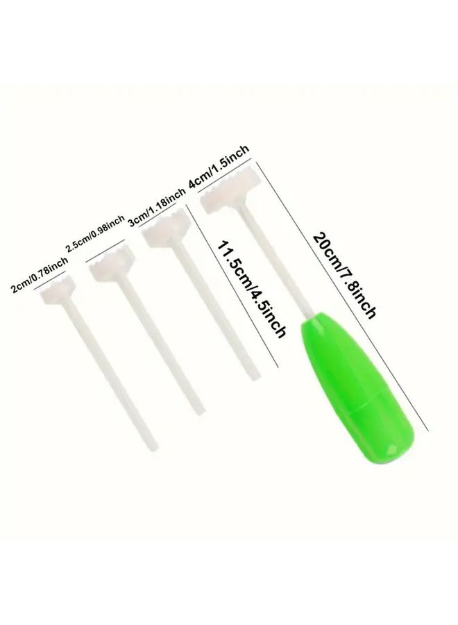 Multicolor 5 Piece Vegetable Pitting Tool Set for Removing Cores from Fruits and Vegetables - Image 3