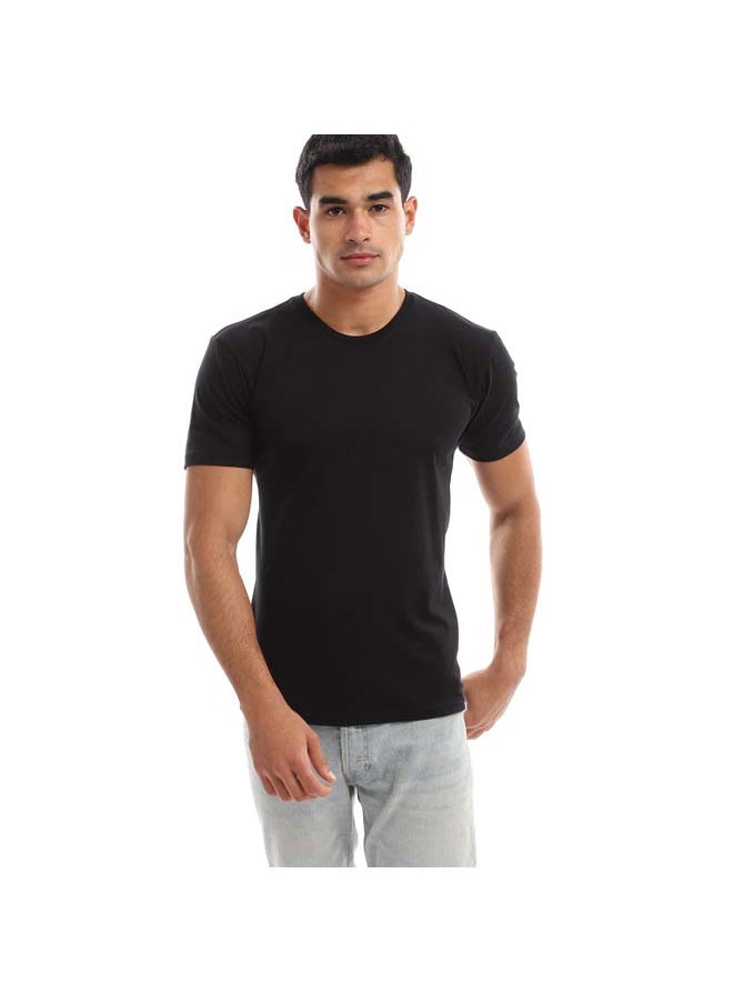 NAS Trends - basic-short-sleeve-shirt-black-men-ss-t-shirt-ss21 - Image 1