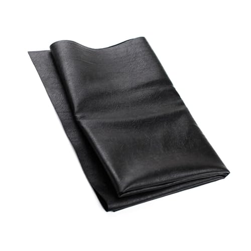 Foelony Motorcycle Leather Seat Cover PVC Elastic WearResistant Waterproof DIY Seat Protector 3937 x 2756 Universal for Motorcycle Scooter Black - Image 1
