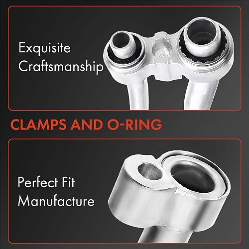 A-Premium A/C Suction and Discharge Line Hose Assembly Compatible with Ford Fusion 2006-2009, Mercury Milan 2006-2009, Lincoln Zephyr 2006, V6 3.0L - Image 3