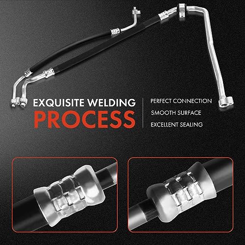 A-Premium A/C Suction and Discharge Line Hose Assembly Compatible with Ford Fusion 2006-2009, Mercury Milan 2006-2009, Lincoln Zephyr 2006, V6 3.0L - Image 5