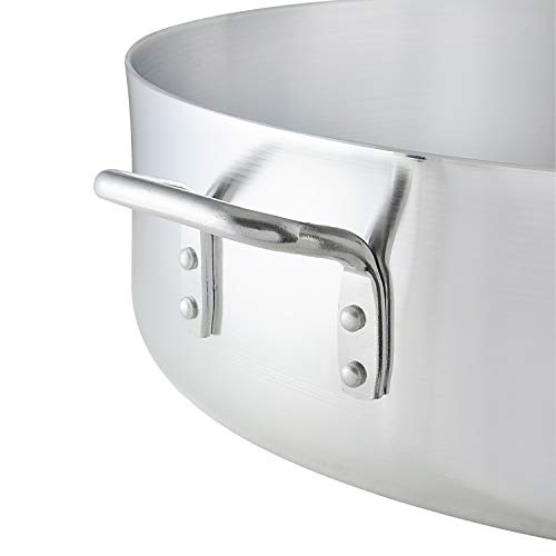 Thunder Group 20 Quart Aluminum Braiser with Lid - Image 3
