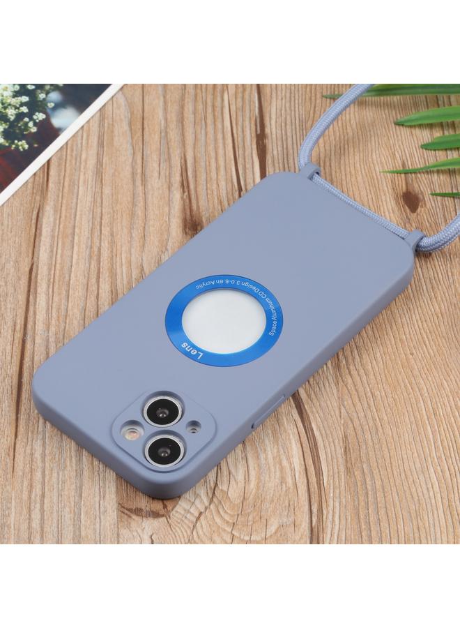 زبون جراب هاتف iPhone 13 مصنوع من الأكريليك المجوف مع حبل - Image 4