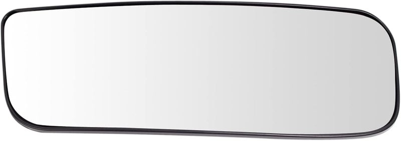 TRQ Passenger Side Lower Convex Mirror Glass Snap-On Compatible with 2012-2018 Nissan NV1500 NV2500 NV3500 Van Non-Tow - Image 5