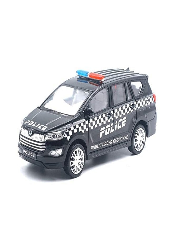 ASBK Daily Transport Vehicles, Cars, Auto, Jets, Bus, Aeroplane, Toys for School projects and kids. Pull Down Mechanism Vehicles (Poilce car) - Image 1
