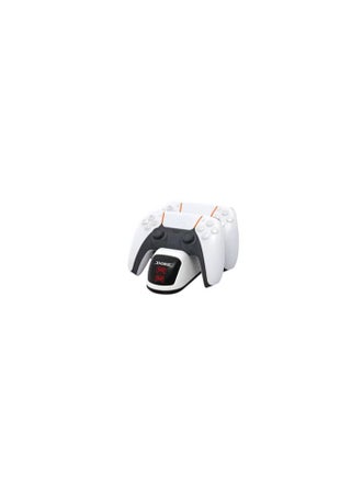 DOBE Stardust White Dual Charger Base for PS5 Controller - pzsku/ZD6C557D5F558B0F2FD25Z/45/_/1724854885/a7de58c1-2bf3-4cff-9bee-dbc583a74106