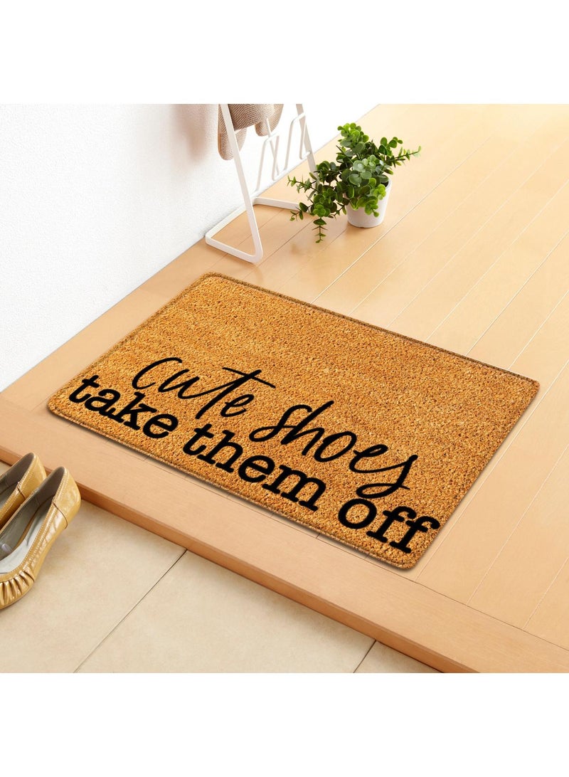 Bluejw Indoor Door Mat Durable Front Door Mats For Entryway Non Slip Absorbent Resist Dirt Entry Rug Doormat Indoor Entrance Machine Washable - Image 1