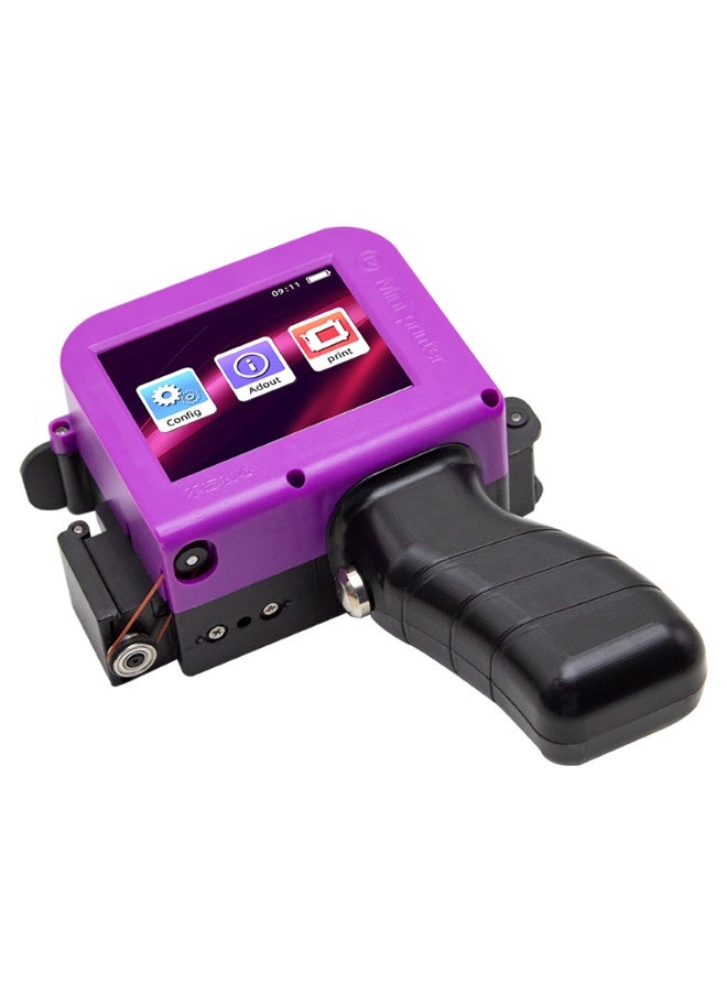 Mini Handheld Inkjet Printer, Portable Production Date, QR Code & Logo Printing Machine, Compact and Smart Coding Machine for Barcodes, Text, Numbers & Symbols  - Image 1