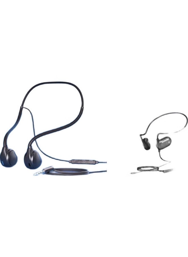 Kovol Wired Headphones, Non-In Bone Conduction Concept, Over-Ear Headset With Microphone, For Sports, Running, Karaoke, Meetings, Online Classes, Laptop And Desktop Computer, Type-C Interface - Image 2