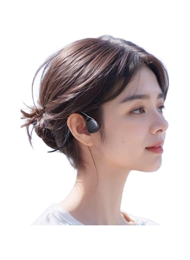 Kovol Wired Headphones, Non-In Bone Conduction Concept, Over-Ear Headset With Microphone, For Sports, Running, Karaoke, Meetings, Online Classes, Laptop And Desktop Computer, Type-C Interface - Image 1