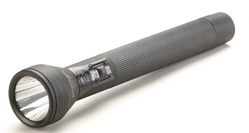 Streamlight ستريملايت 25302 SL-20LP 450 لومن مصباح يدوي LED بحجم كامل قابل لإعادة الشحن مع شاحن ذكي بجهد 12 فولت، أسود - Image 1